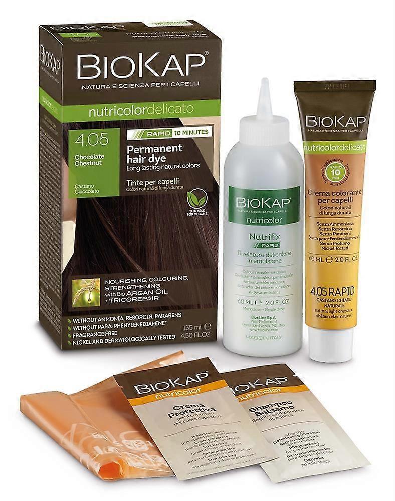 BioKap 巧克力栗子 4.05 快速永久染发剂 140 毫升