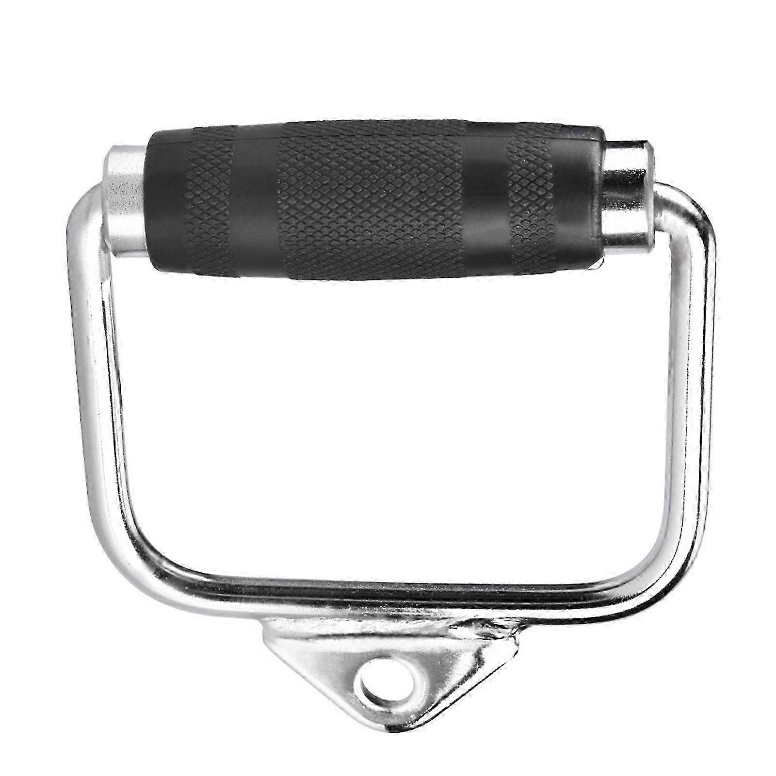 Metal D Handle Cable Exercise Cable Machine Rope Attachment Gym Tricep Handle--