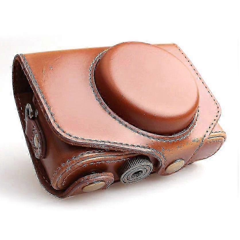 ショルダーストラップ付きPUレザーカメラ保護ケース SX720、SX700、SX730、SX740 HSなどの特定のブランドモデルに適しています