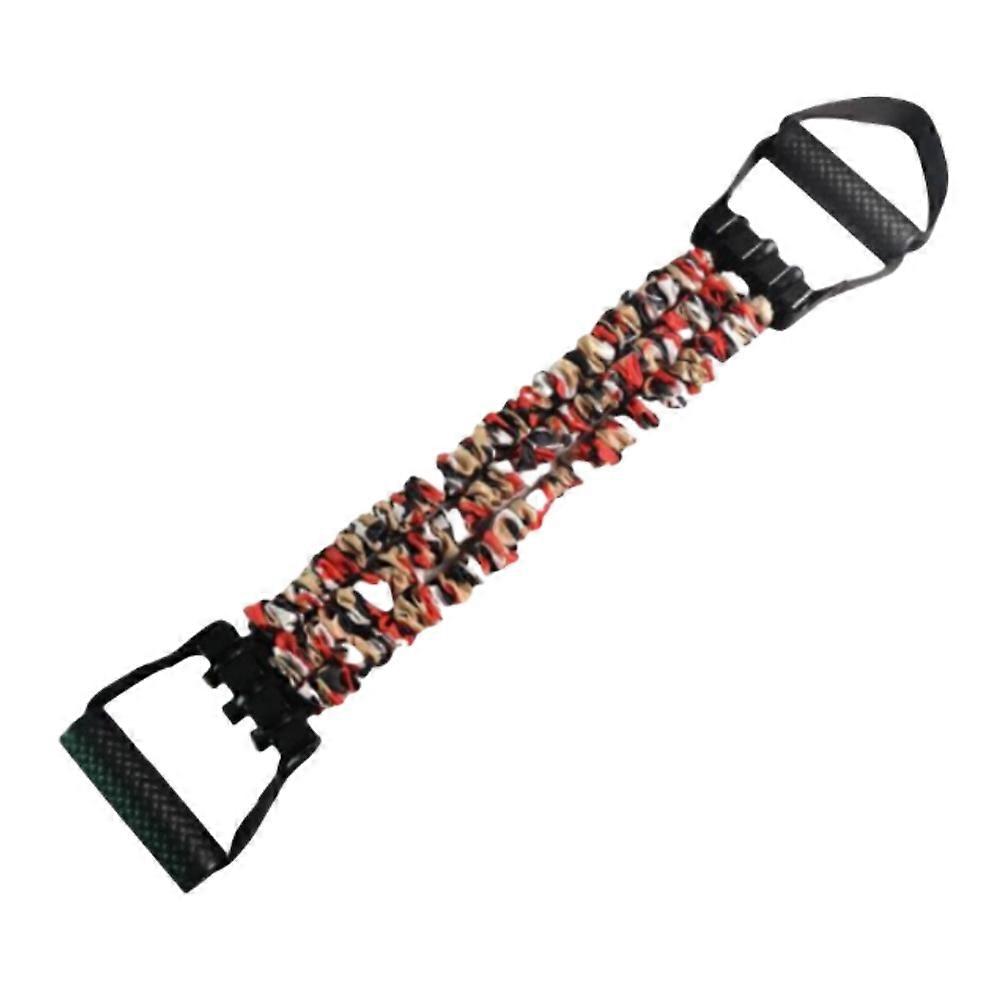 3-Way Natural Latex Resistance Band, Short Resistance Bands for Working Out