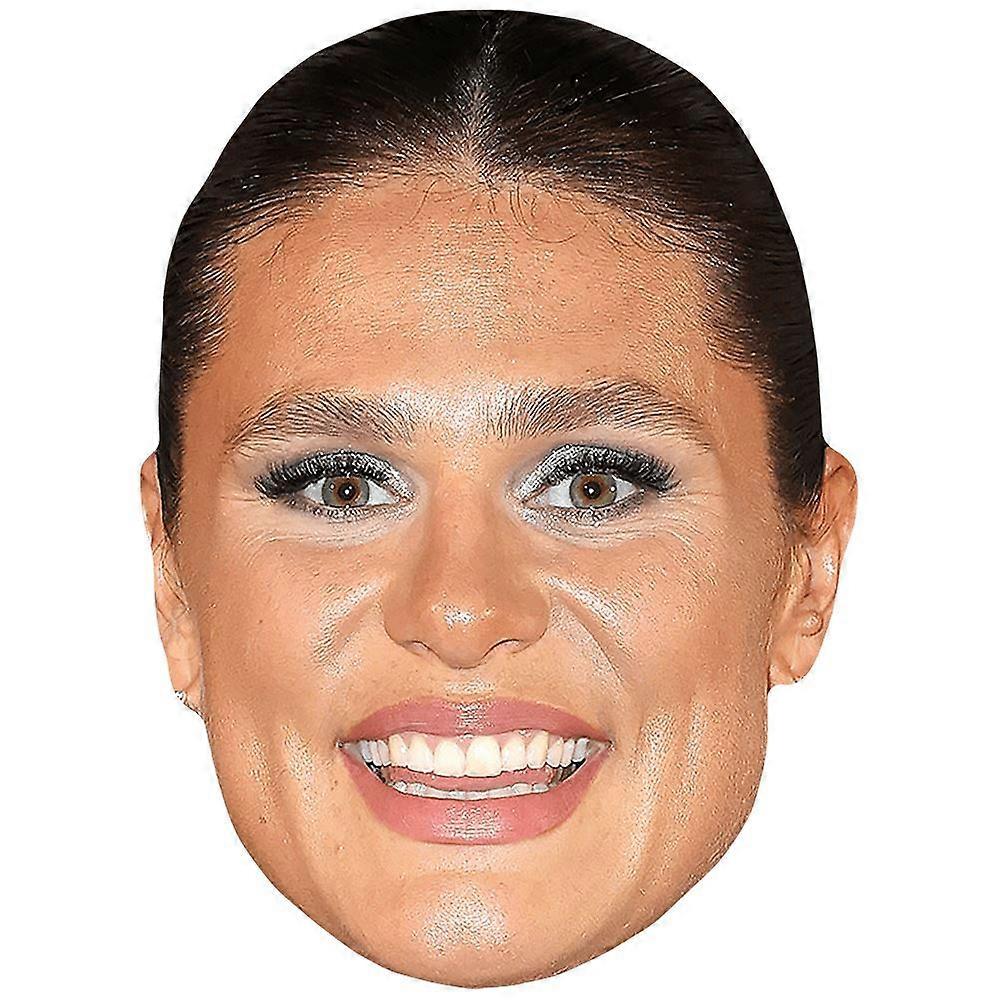 Ilona Maher (Make Up) Celebrity Mask, Flat Card Face