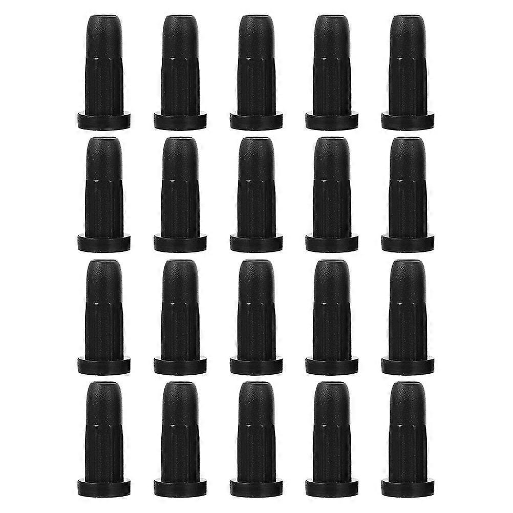 20 Pcs Chair Wheel Socket Inserts, Easy Install Caster Sleeves for Office Chairs, Fit Stem, Enhanced Stability, Noise Reduction, Furniture Protectors