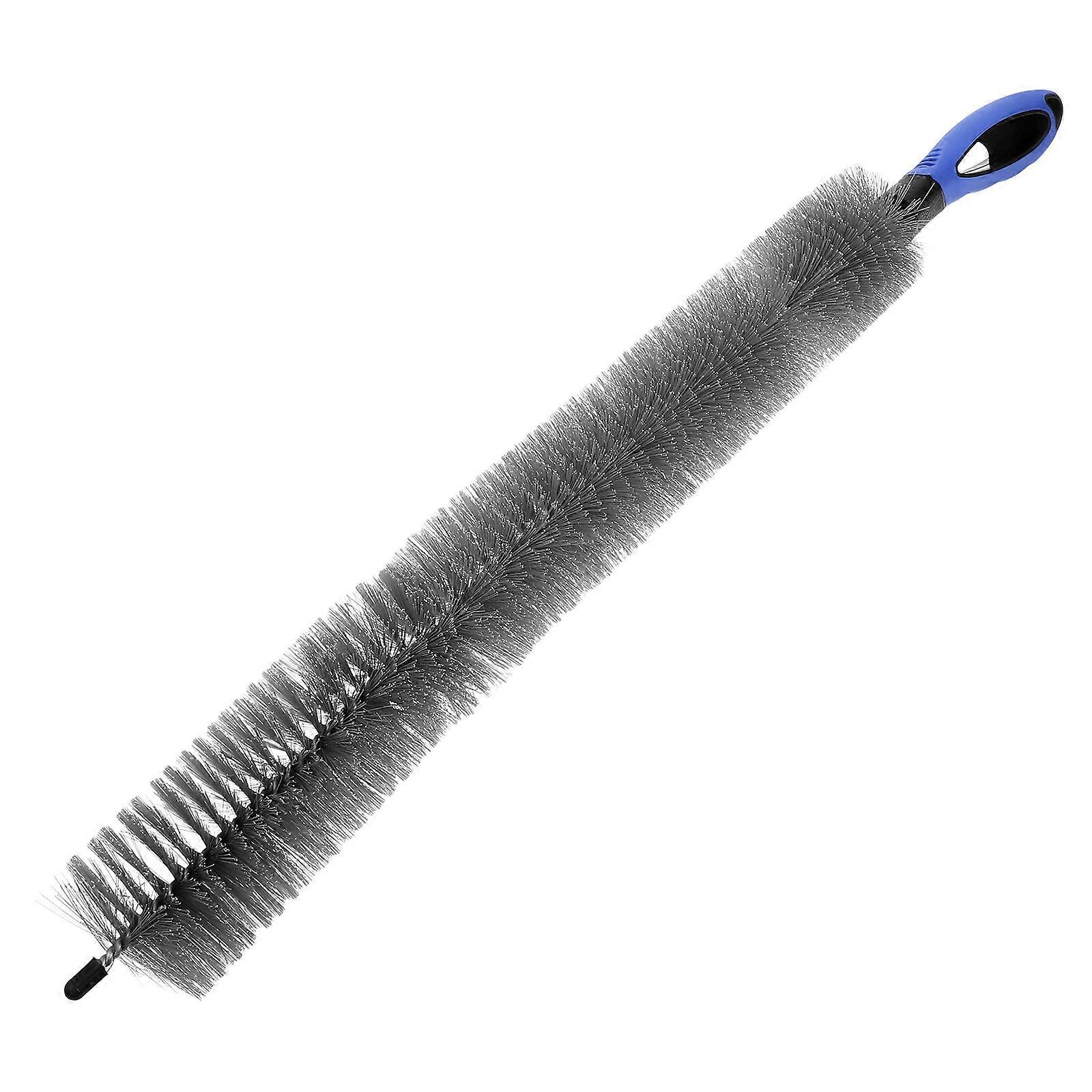 Cleaning refrigerator coils, air conditioner radiators, and other hard to reach areas is an important part of home maintenance. Using a **long