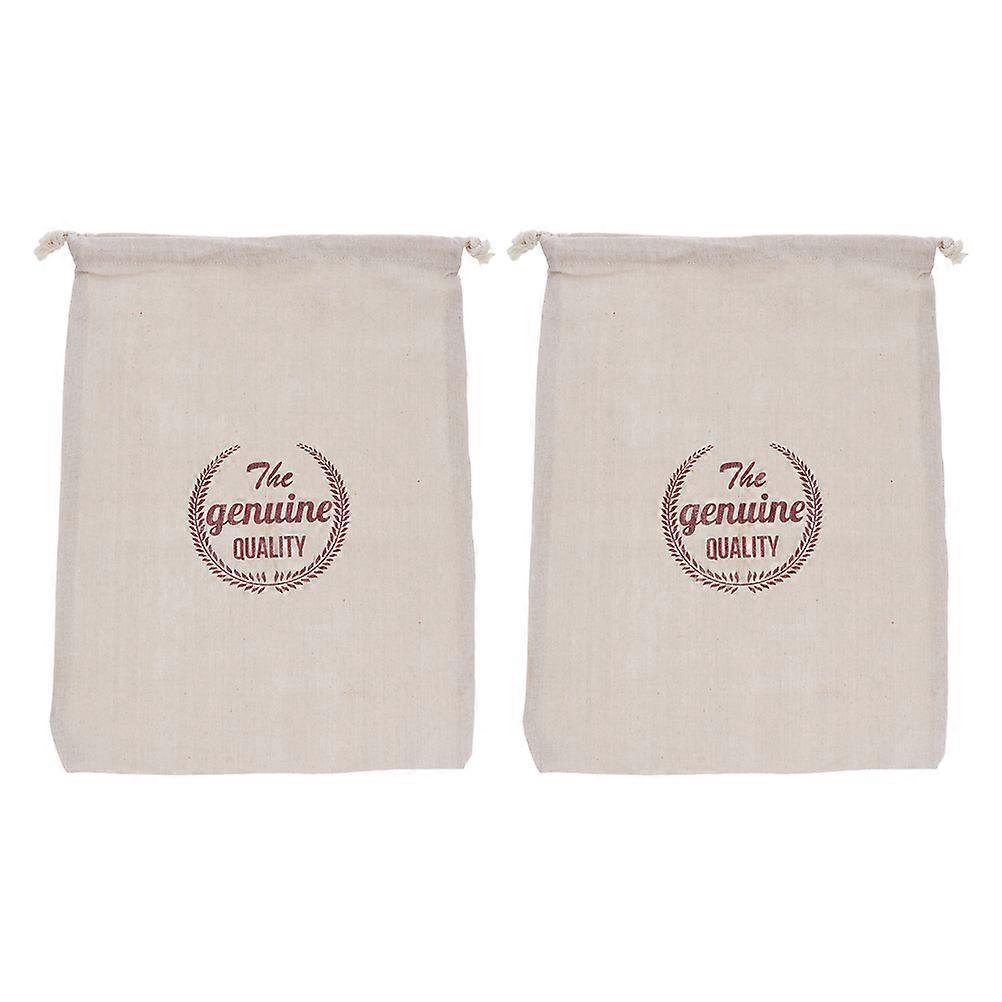 Safe Linen Bags for Bread and Baked Goods, Reusable Storage Solution