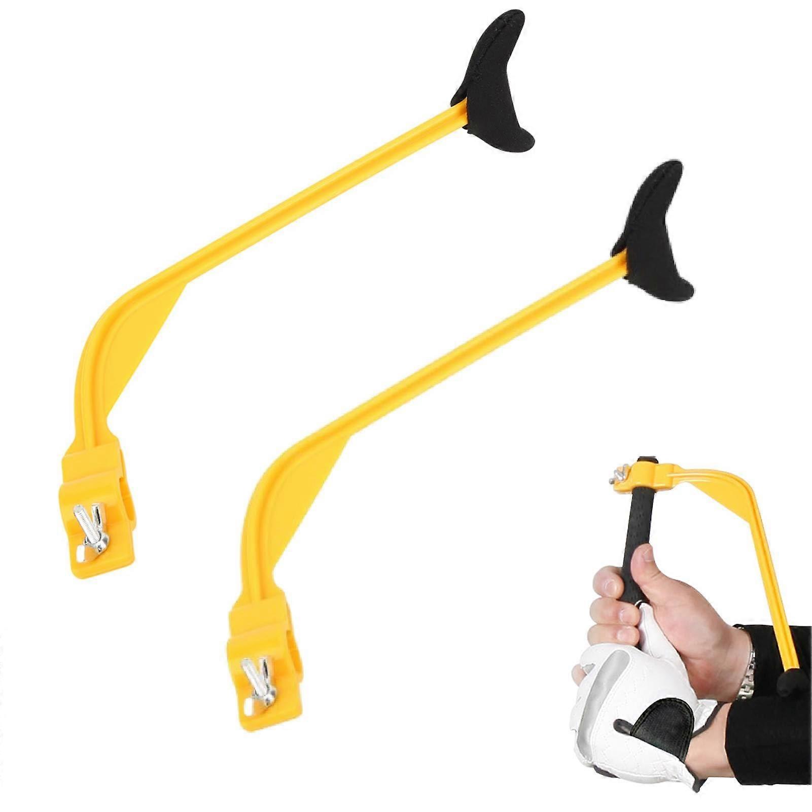 Golf Swing Trainer | 2pcs Golf Training Aids | Wrist Hinge Corrector Tool | Adjustable Golf Swing Fixer