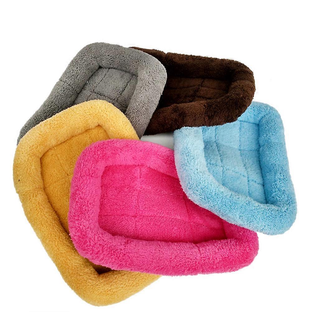 Warm Pet Nest Cave Cozy Hideaway For Small Dogs Grey Size L Plush Cloth Moisture Protection 1Set