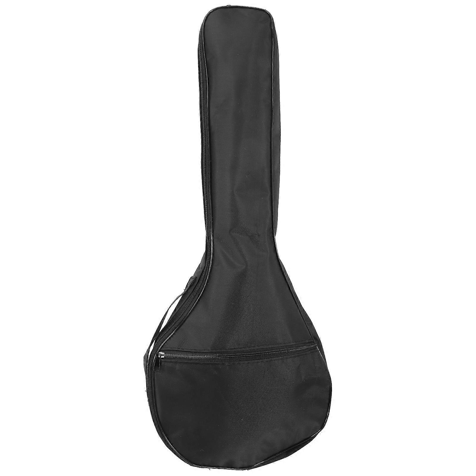 Mandolin Bag with Strap Durable Case for Acoustic & Electric Mandolins, Stylish Design, Smooth Zipper Storage Pouch