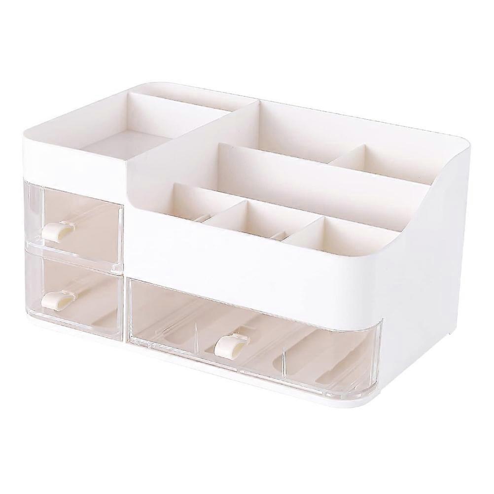 Skincare Organizer Vanity Skincare Organizer for Daily Use Square Shape Minimalist Style 29.05X19.50X14.00CM Storage 1Pack