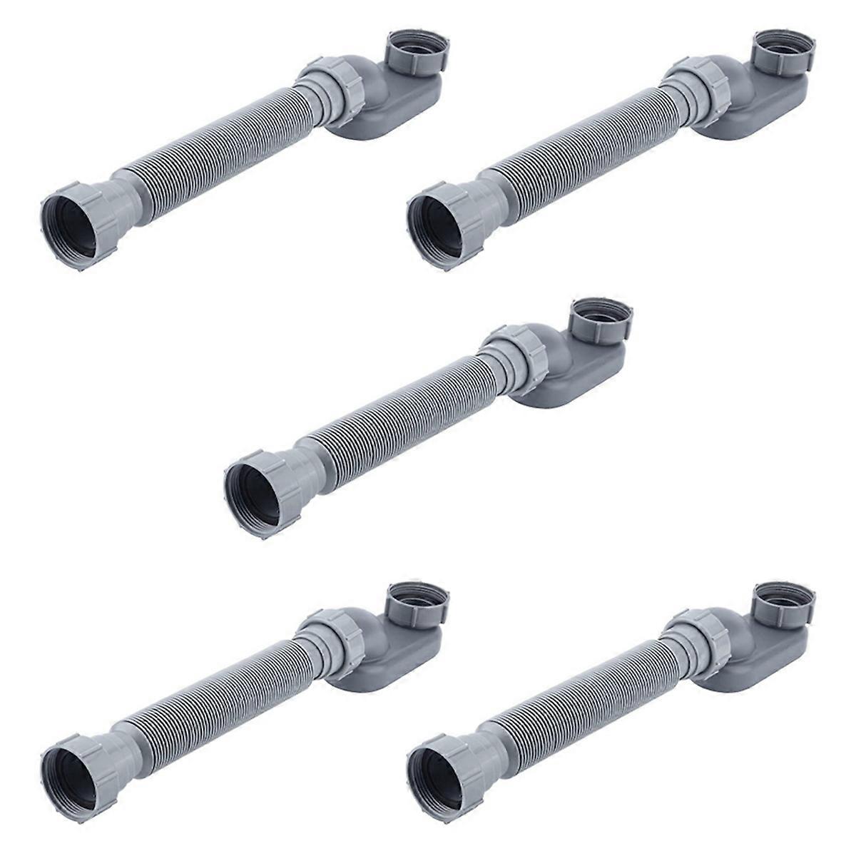 Low Profile 1 1/2 P Trap Flexible Bathtub Drain Pipe Flat P Trap Free
