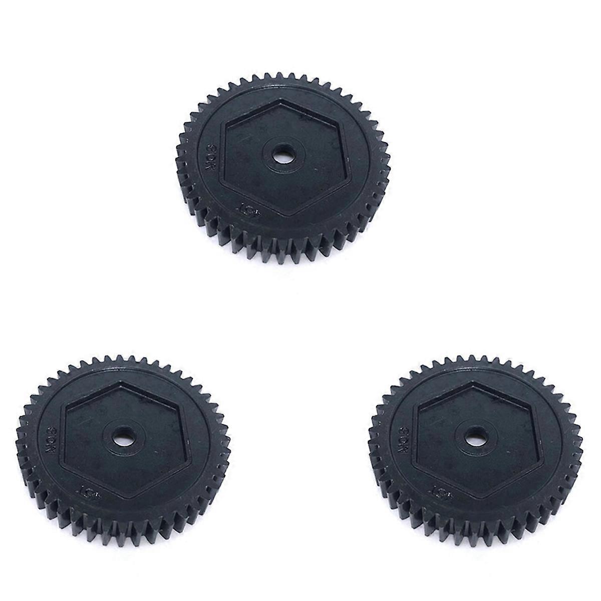 3Pcs Metal Spur Gear 45T 0.8M(32P) 8053 RC CAR PART for 1/10 RC Crawler -4 TRX4