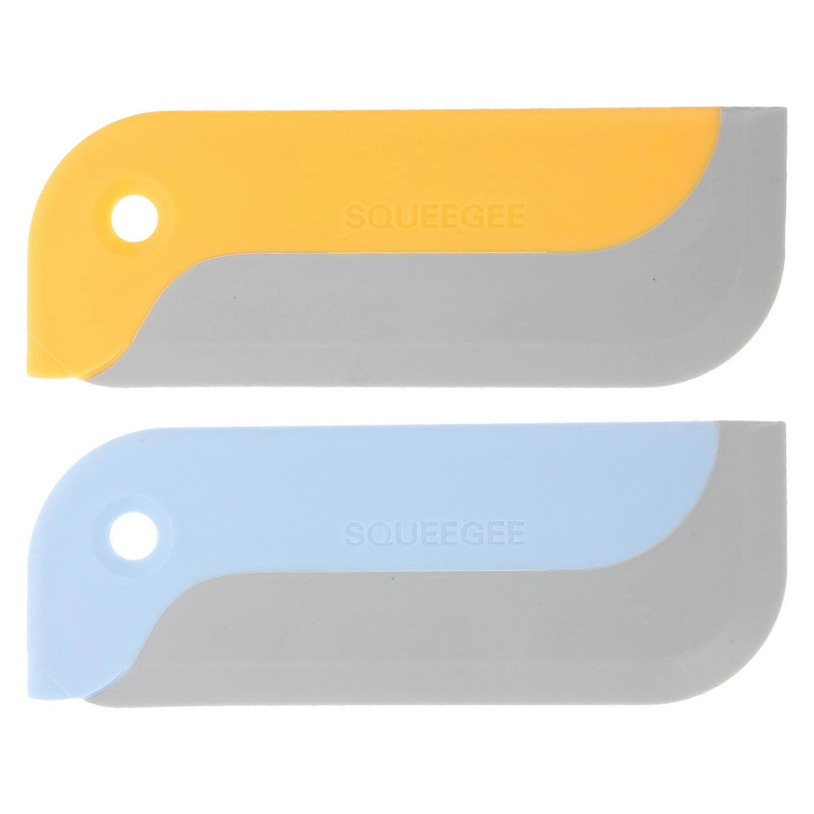 Squeegee Glass Wiper Tool Household Use Bathroom Shower Cleaner Adorable Shape 2Pcs