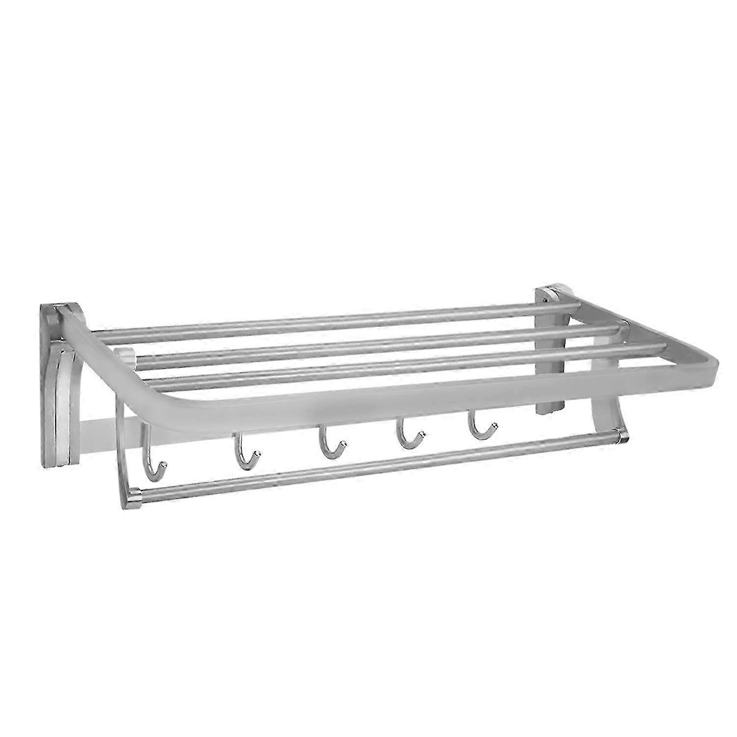 24 inch wall-mounted folding towel rack suitable for bathroom