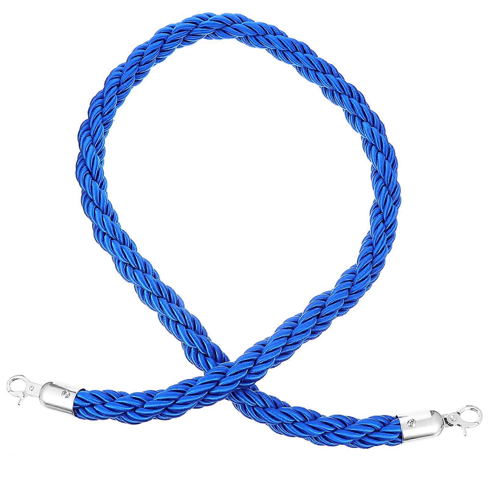 Queue Ropes For Grand Openings Theaters Hotels 150.00X3.00X3.00cm Stainless Steel Crowd Control 1Pcs