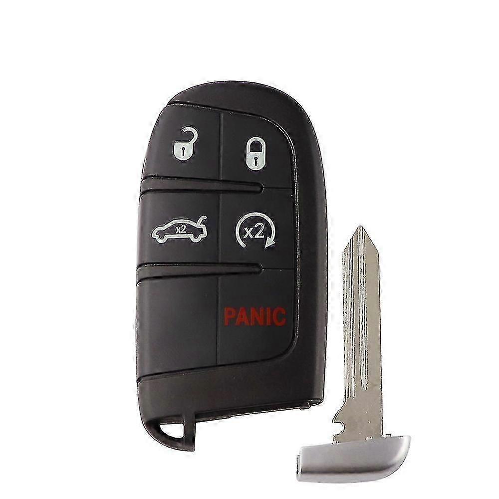 Smart Key Case For Jeep For Chrysler 300 5 Button Car Remote Shell For Dodge Ram 1500 Dart Challenge Charger Replacement