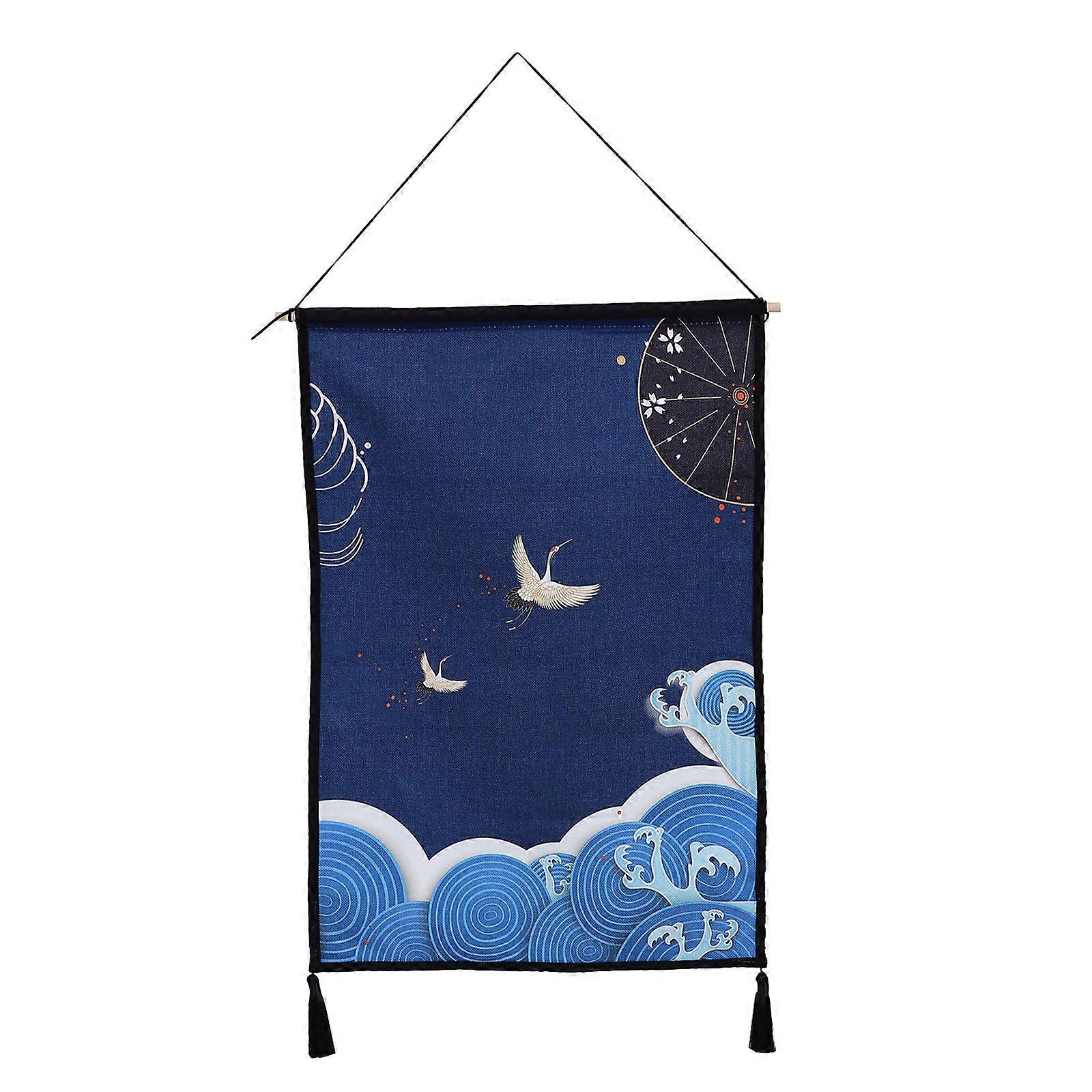 Tapestry Wall Decor Japanese Landscape Tapestry Rectangular Mixed Spinning present 1Set