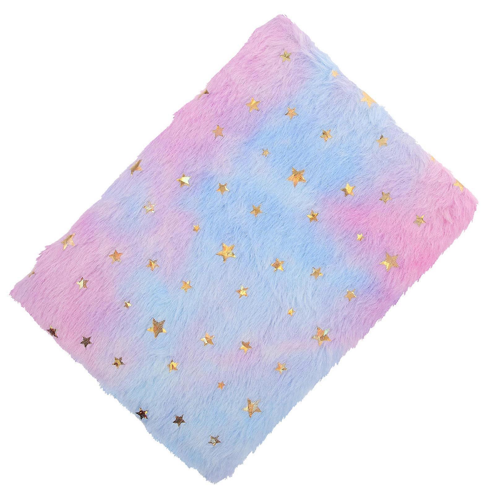 Notebook For Girls Plush Shell Notepad Rectangular Recording Weekly Bedroom Study Room 1Pcs
