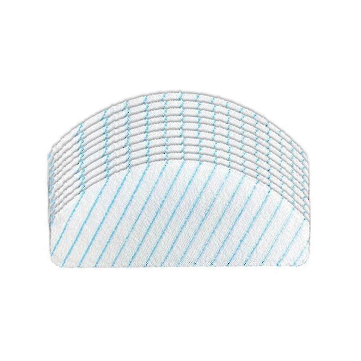 100pcs Disposable Mop Pads For Deebot Ozmo T8 , T8 Max, T9 Power/max T10 Robot Vacuum Cleaner