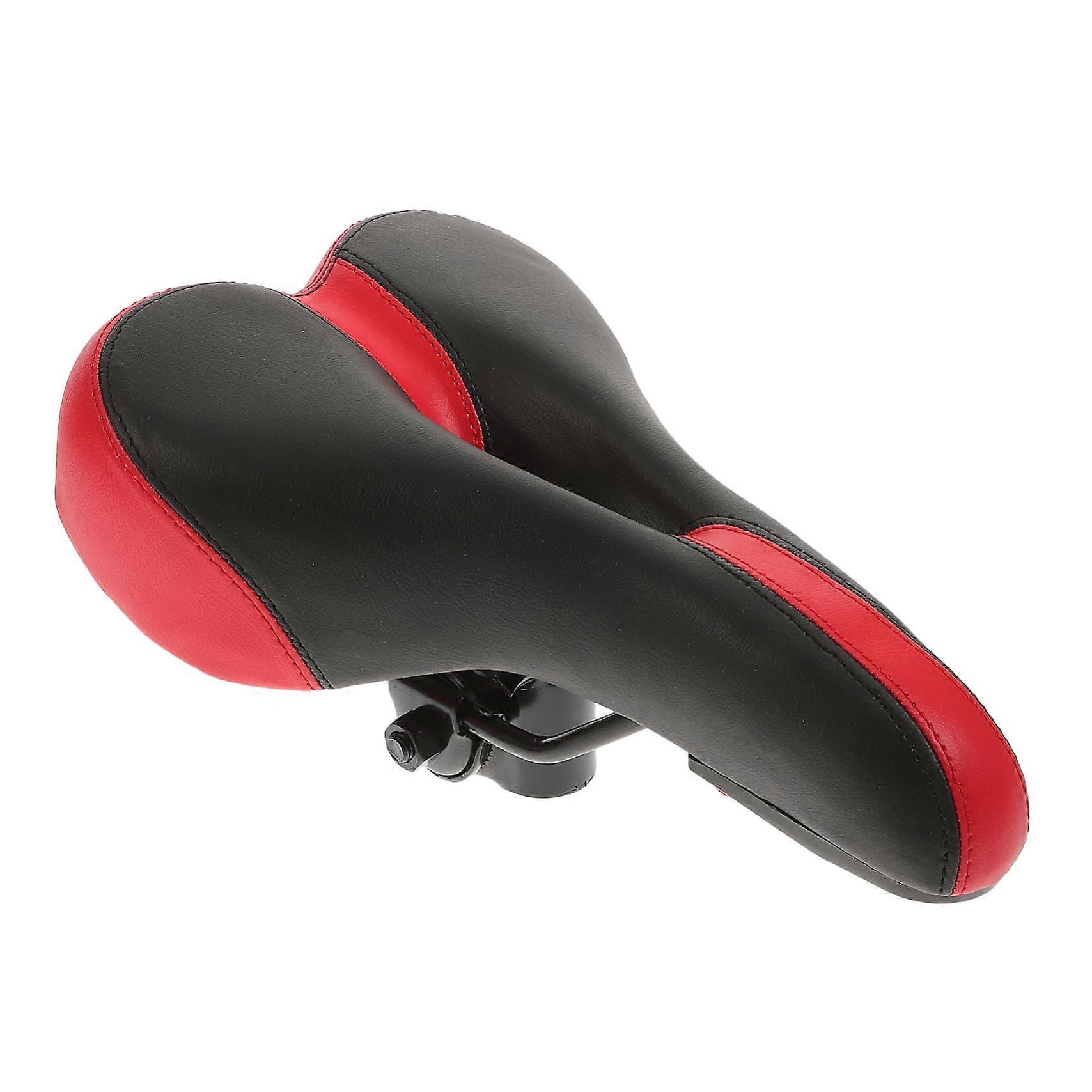 Bicycle Saddle Hollow Design, Breathable Comfort for Mountain, Road, and Folding Bikes, Optimal Butt Relief