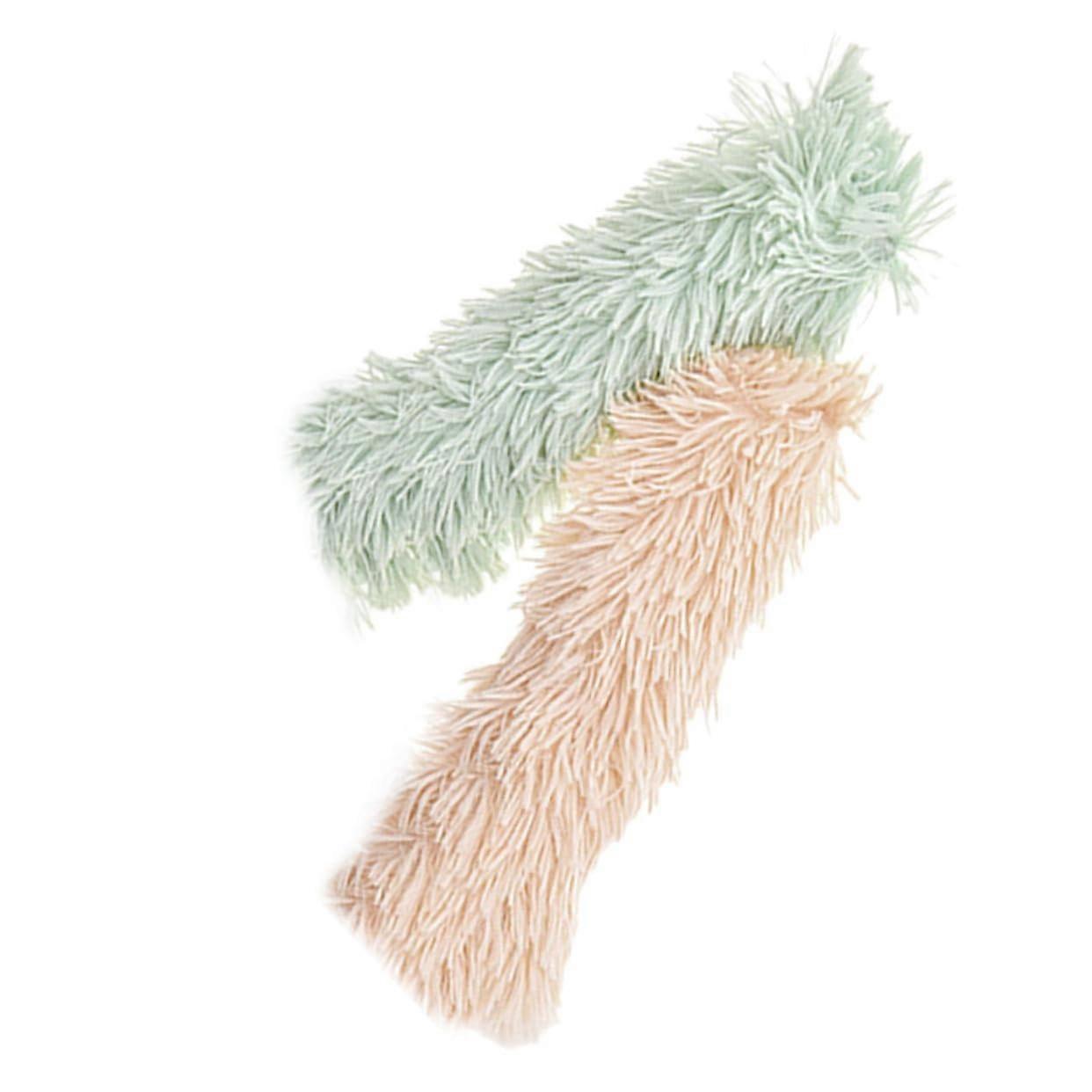 Catnip Cat Toy - 2 Pack Plush Kitten Chew Toy for Teething Kittens - Soft Stuffed Pet Plaything for Cats