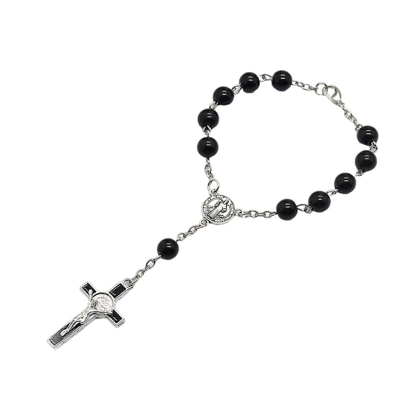 Delicate Catholic Rosary for Women - Metal Chain, Faith Jewelry Gift for Mother's Birthday or Anniversary