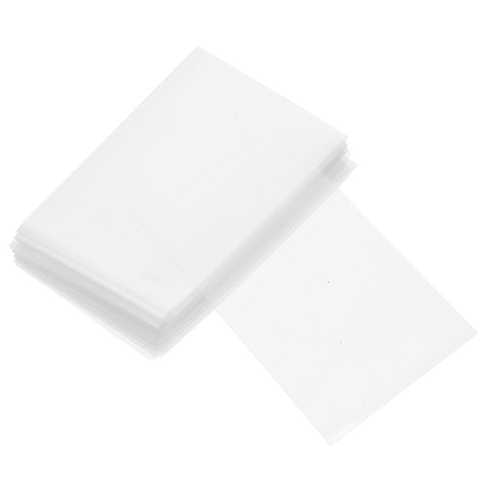 Clear Candy Wrapping Materials Polypropylene Packaging Home Users 200Pcs Rectangular