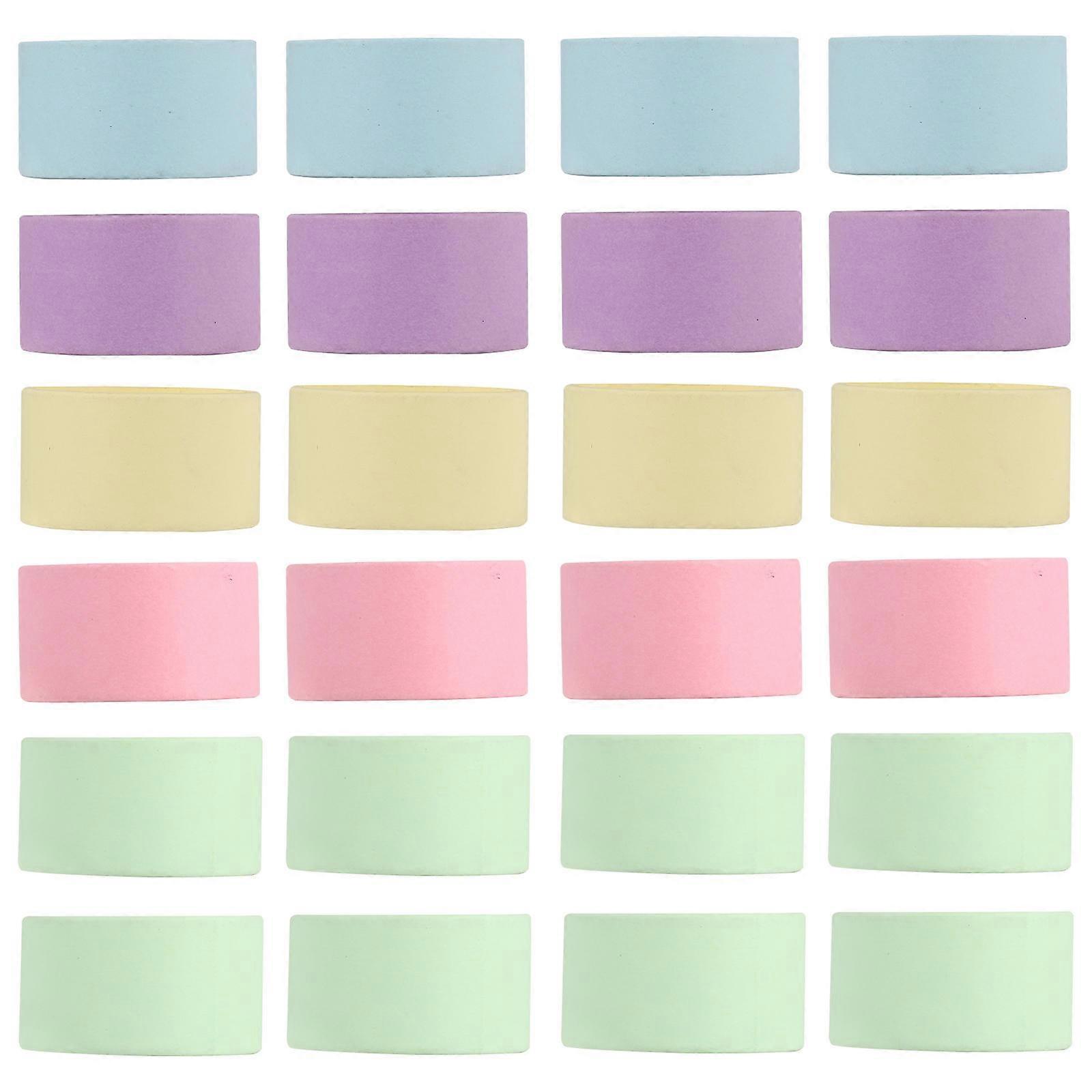 Ritning Rulle Papper Barn DIY Konstprojekt Klassrum Projekt Blandade Färger 25st