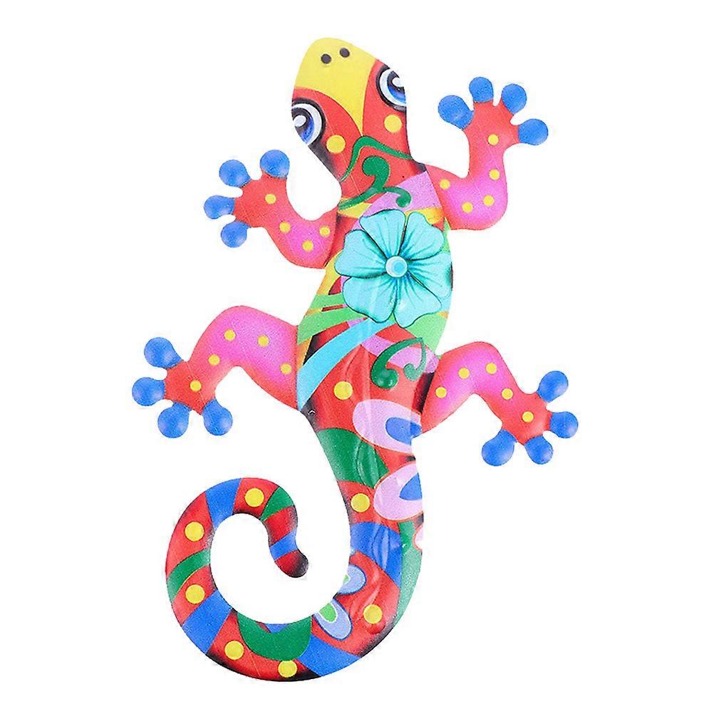 Lizard Wall Art Iron Wall Mount Homeowners .8×6.5×0.2in Bedroom 1Set