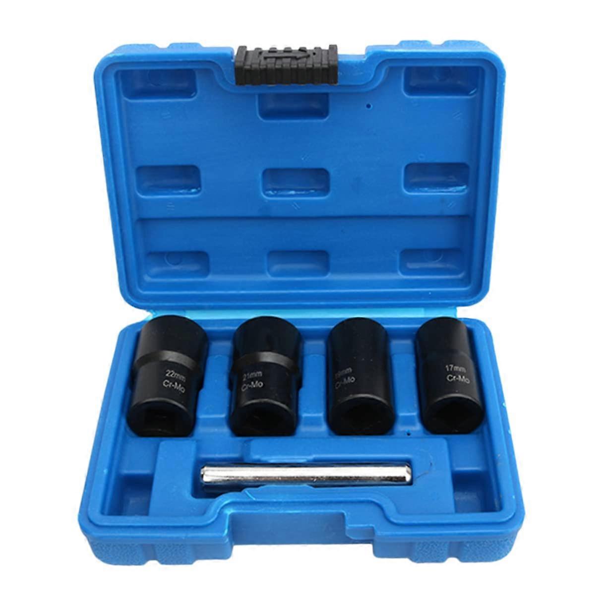 1PC Damaged Nut Remover Partial Tool for Broken and Durable and Practical with Portable Storage Box for Easy Use
