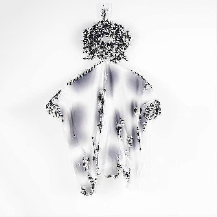 Xinxu هالوين شنقا الزينة، هالوين داخلي وخارجي حزب الديكور1pc-أبيض وأسود