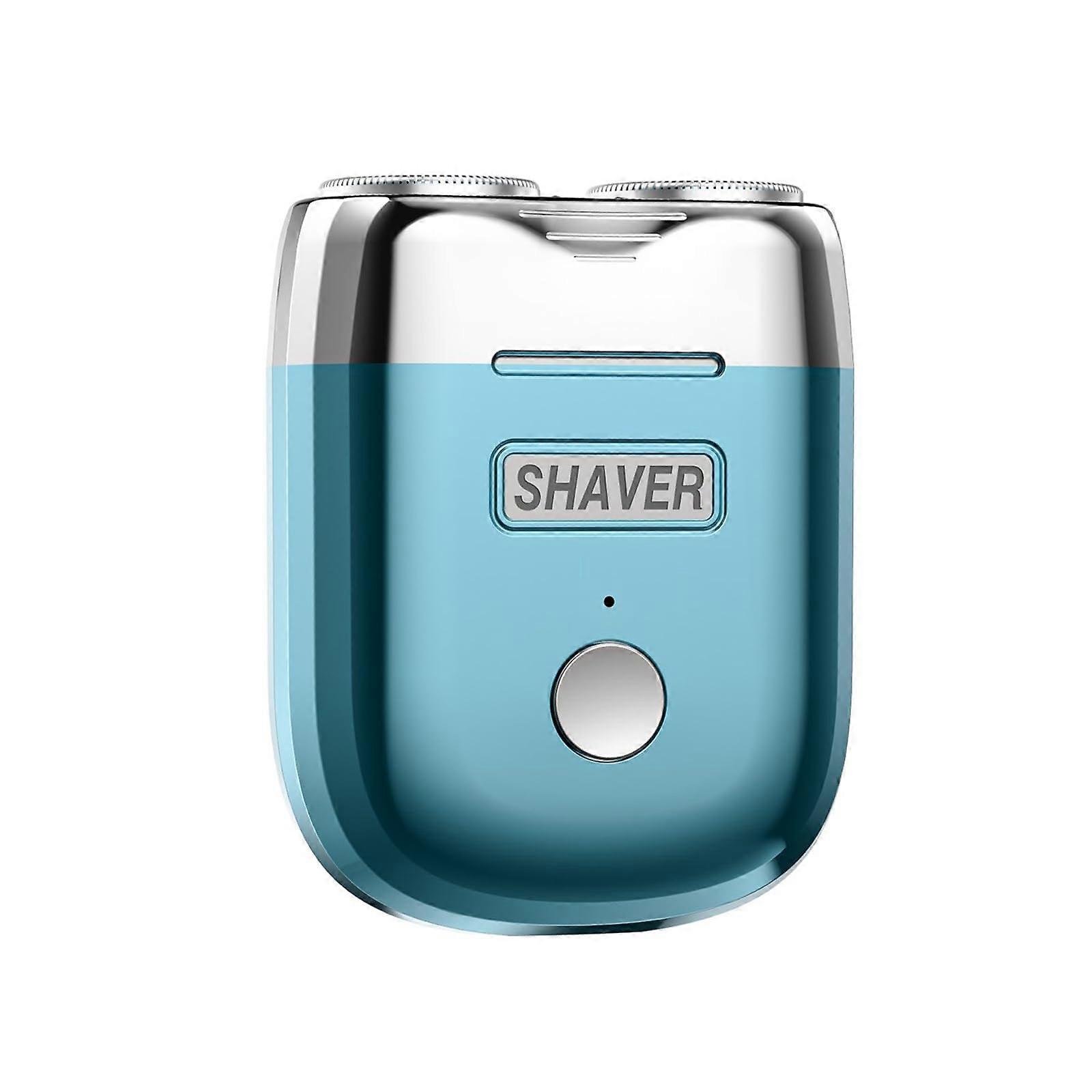 Reisefreundschafts Elektroschugel For Men with Dual Portable Slip Handle Razor Grooming Solution, Blue Lightweight Design