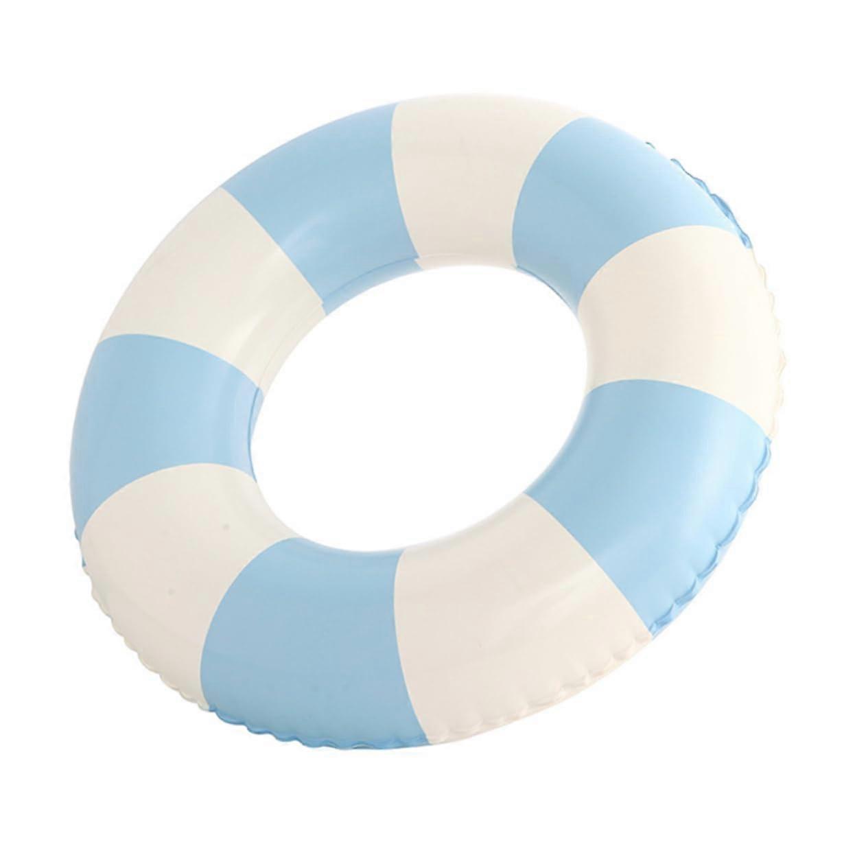 Inflatable Pool Float PVC Swim Ring for Teens, Colorful Beach Party Float, Durable and Stable Design for Summer Fun