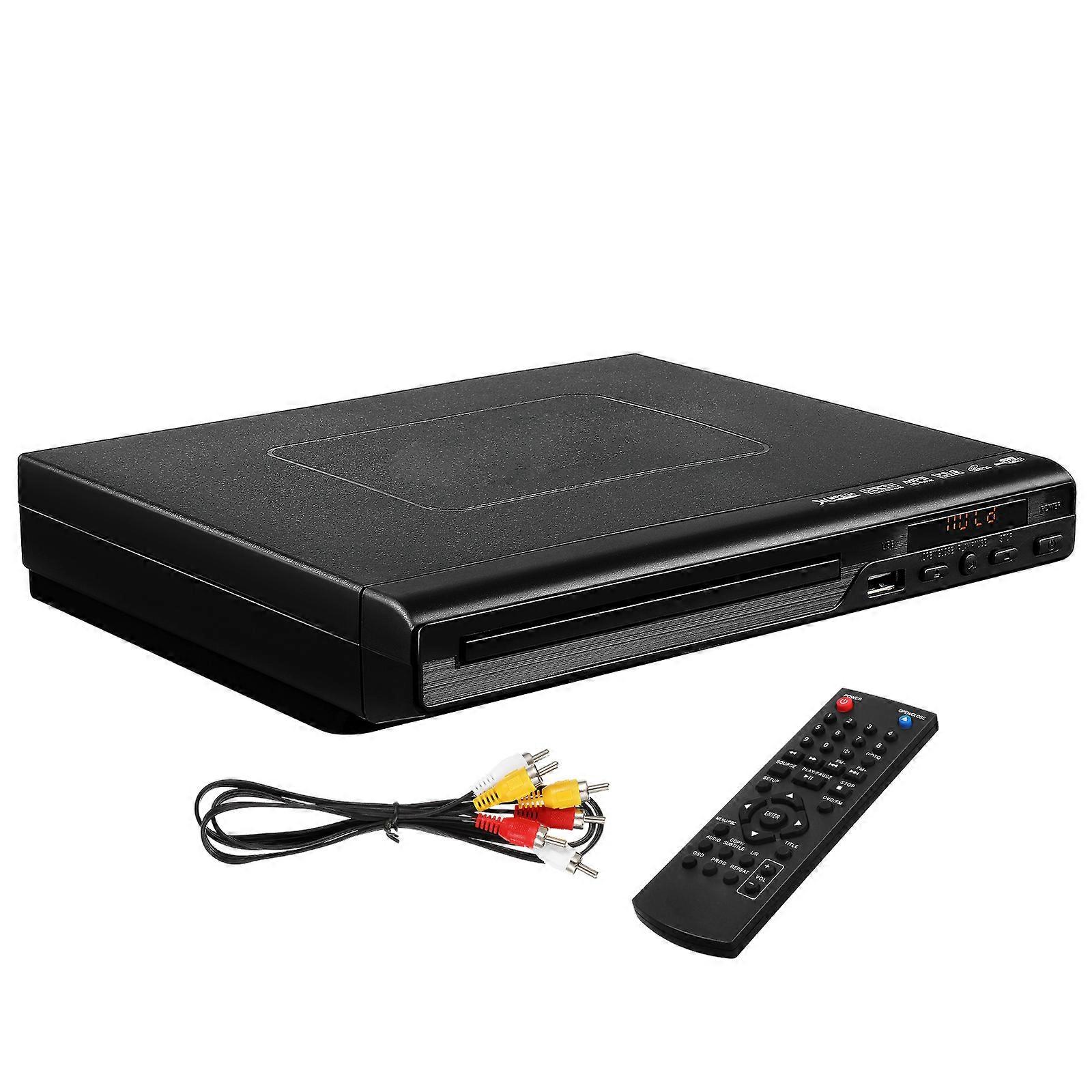 Dvd Player Home Stereo System High Definition Playback Compact and Sleek Design Black 22.30X19.30X4.50Cm 1Set