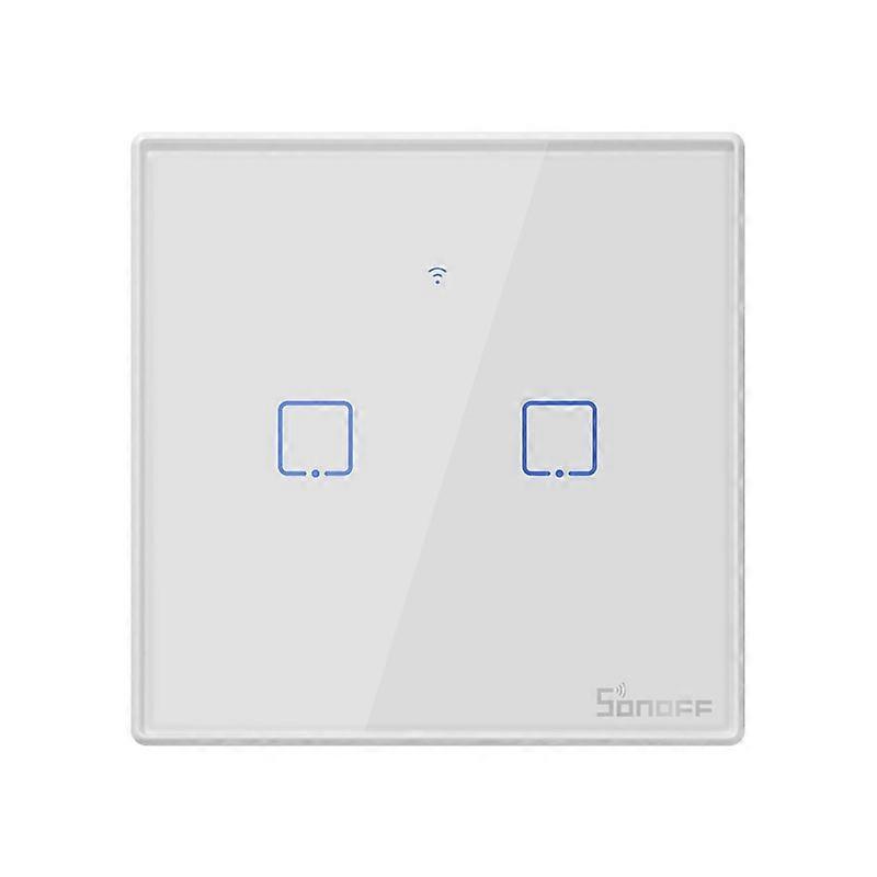Sonoff T2 Touch 86mm Tempered Glass Panel Wall Touch Switch