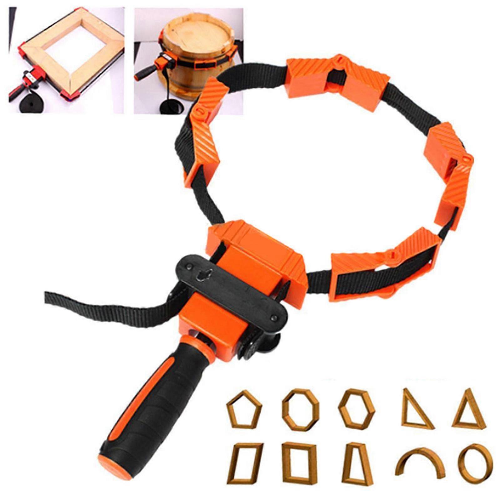 4m Nylon Band Clamp Plastic Portable Compact Strap Clamp Woodworking Frame Clamp 