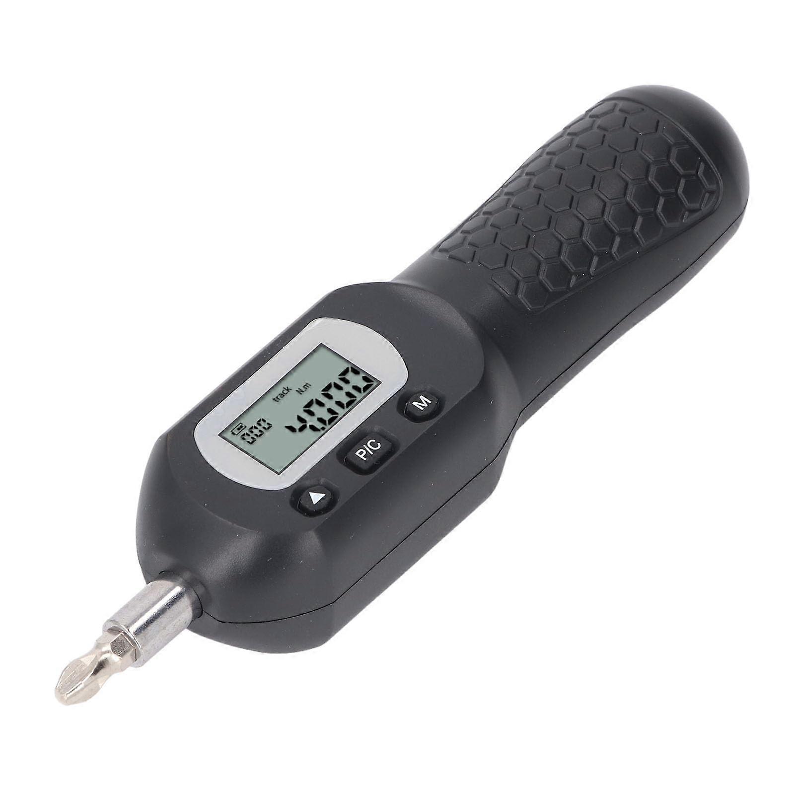 Digital Torque Screwdriver 1/4' Drive Screwdriver Torque Wrench Electrician Torque Screwdriver with LCD Backlight 0.22Nm