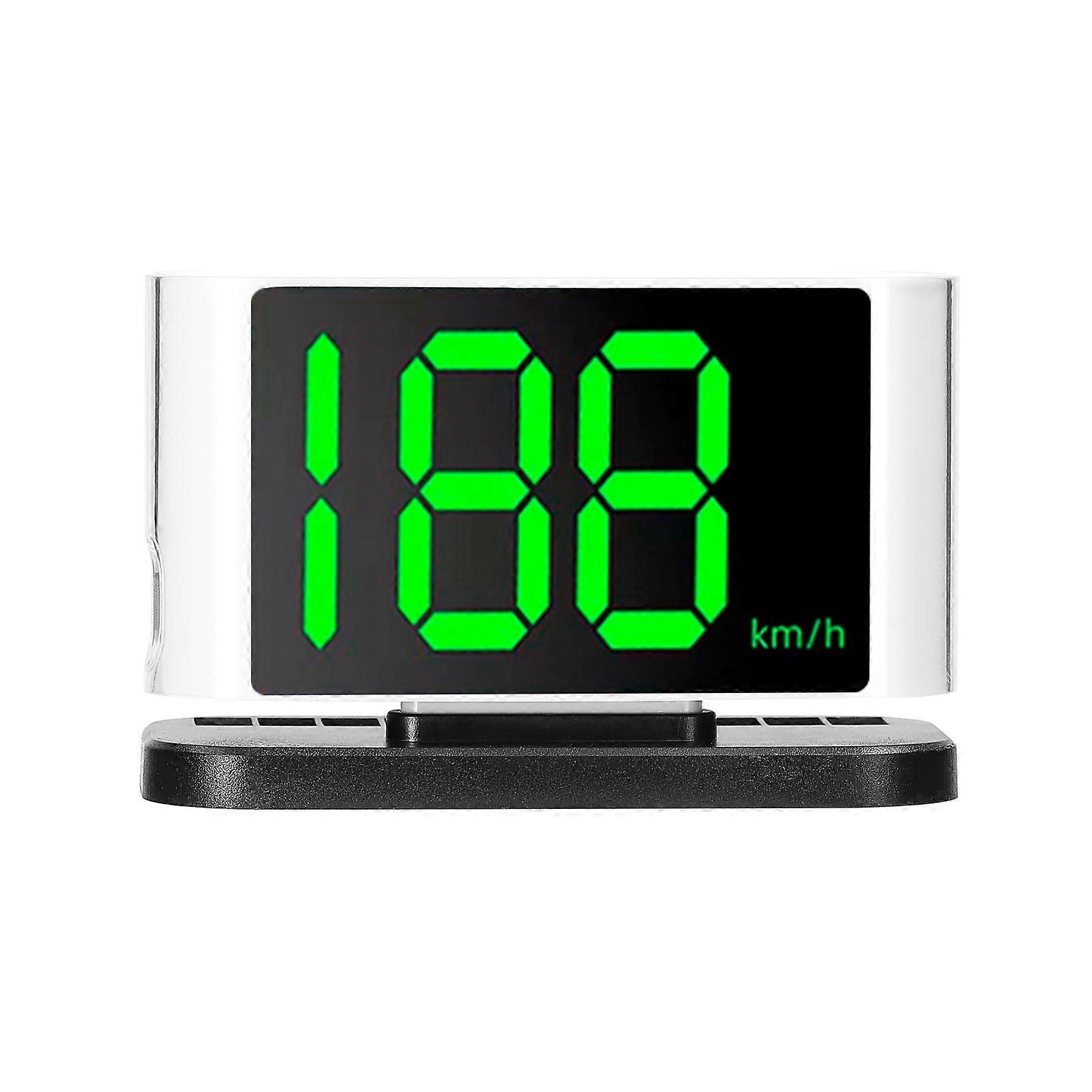 Car Headup Display GPS Digital Speedometer with LED Large Font Display Phone Number Display Area for Car Truck SUV Motorcycle