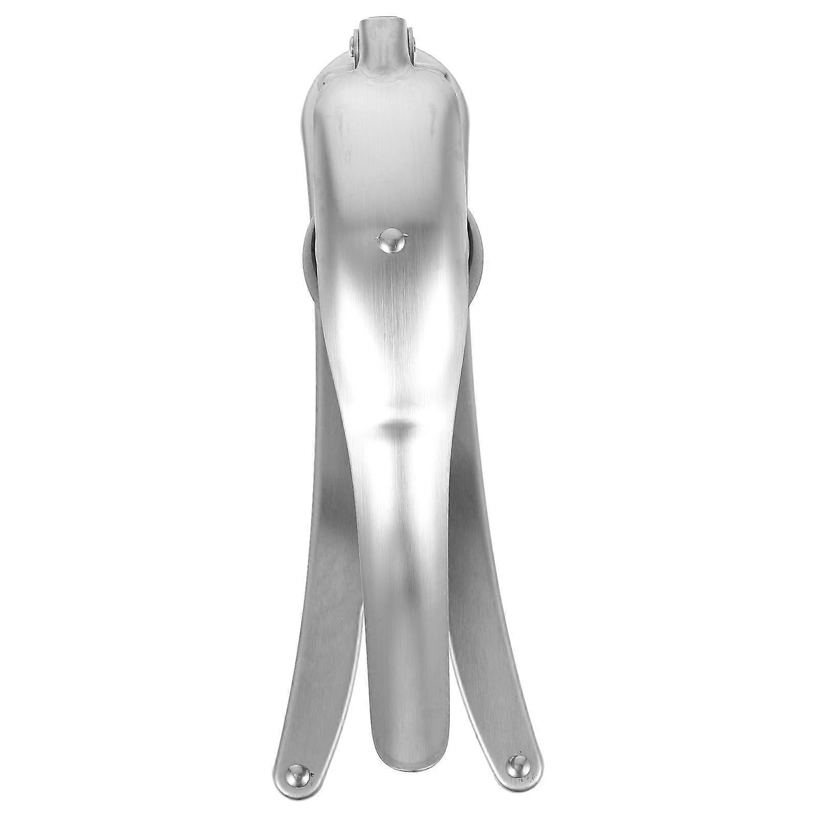 Stainless Steel Nut Opener for Home Use Strong Silver Color Automatic Rebound 6.5 Inches