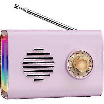 Mini Bluetooth Speaker,Vintage Wireless Speaker,Retro Bluetooth Speaker with