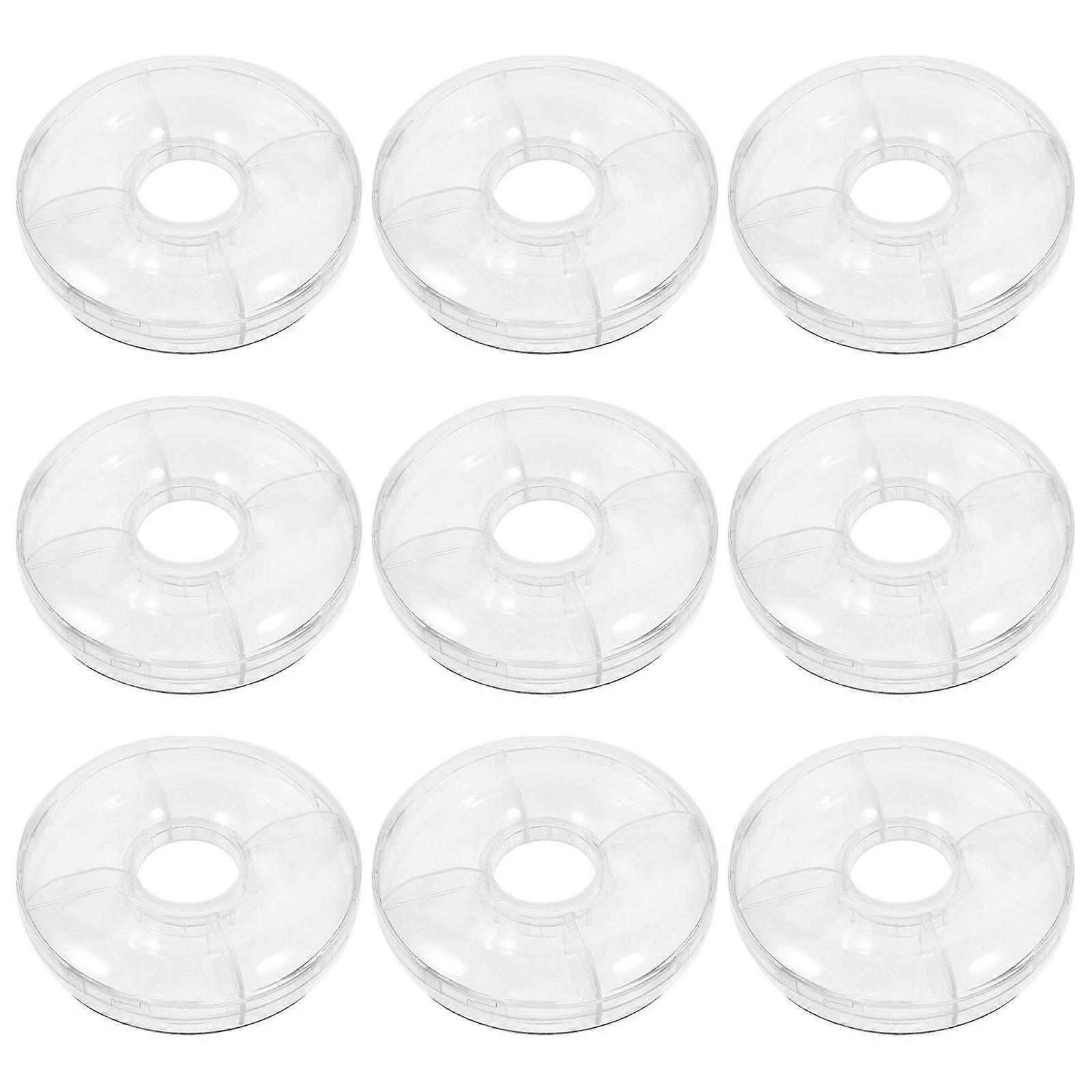 Candy Box Donut Shaped Transparent Candy Container for Storage 12Pcs