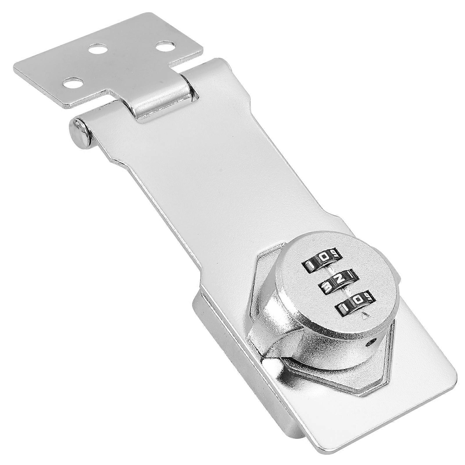 1 Set of Cabinet Password Lock Door Hasp Lock Code Twist Knob Drawer Cupboard Lock