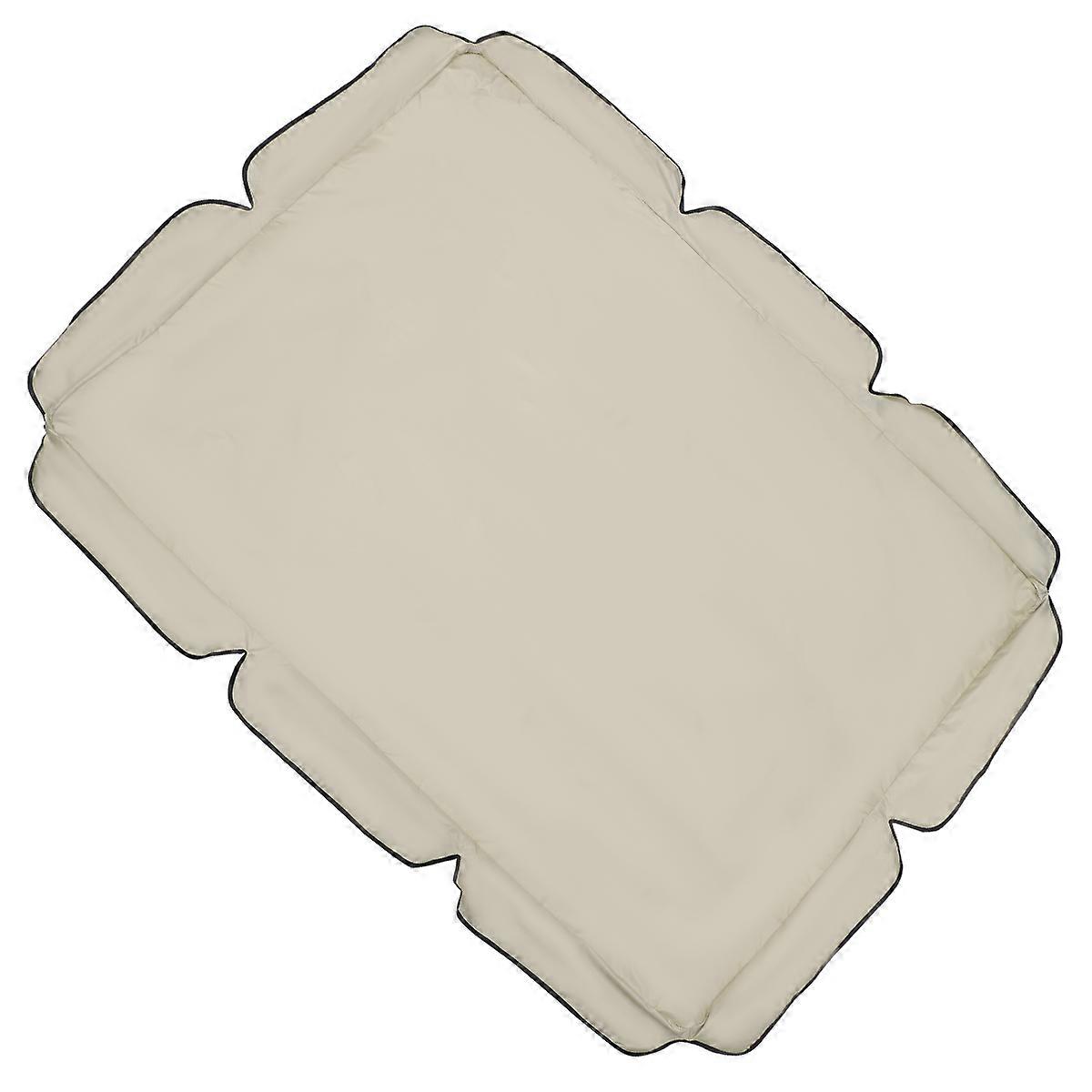 Portable Swing Cover for Garden Swing Seats   Durable Sunshade Protector with Scalloped Edge for 3 Seater Hammocks