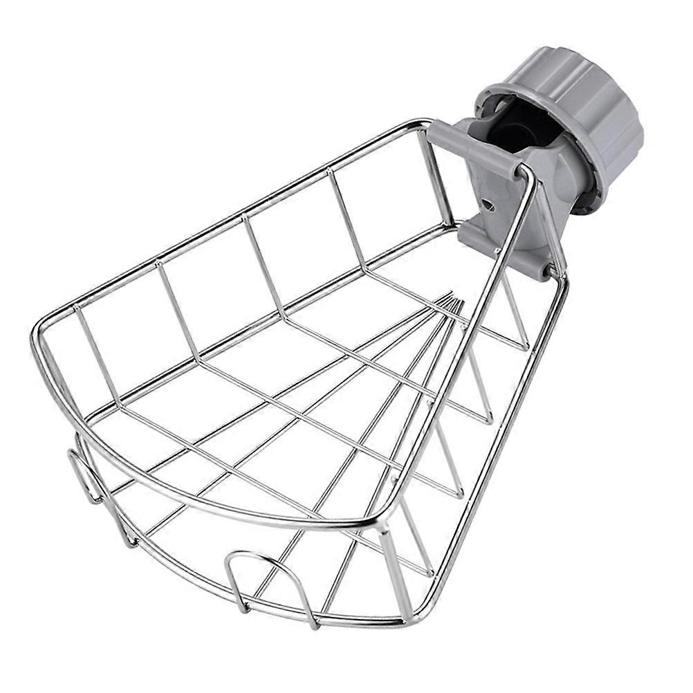 Stainless Steel Sink Storage Shelf Kitchen Faucet Drain Rack Sponge Dishcloth Holder Gadgets Organizer