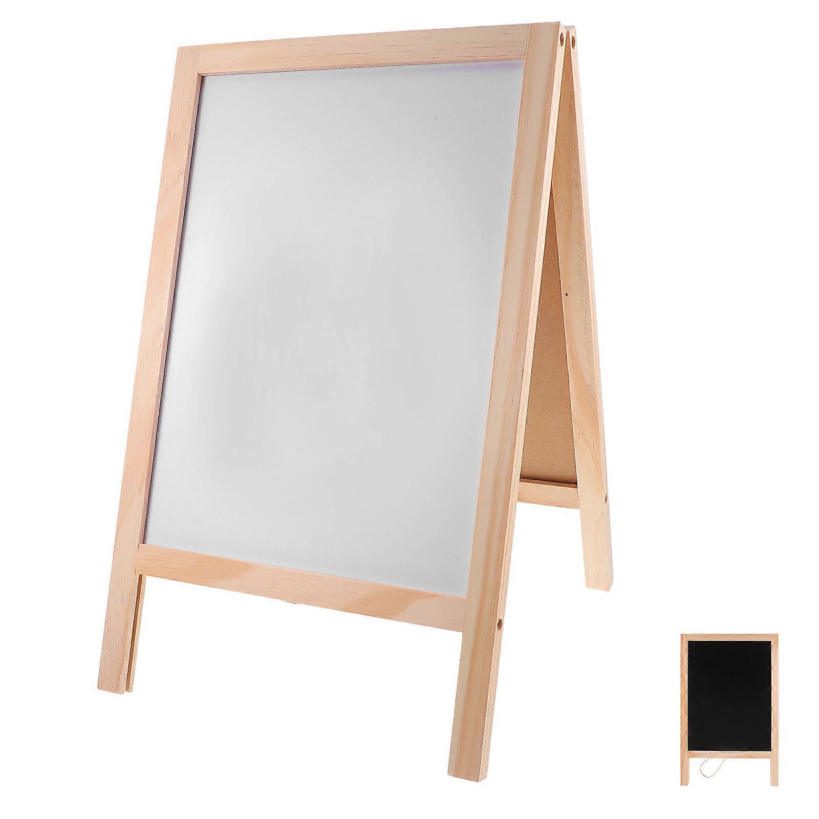 Double Sided Mini Chalkboard Signs for Leaving Messages with Jute Twine 3.5 x 2.75 inches