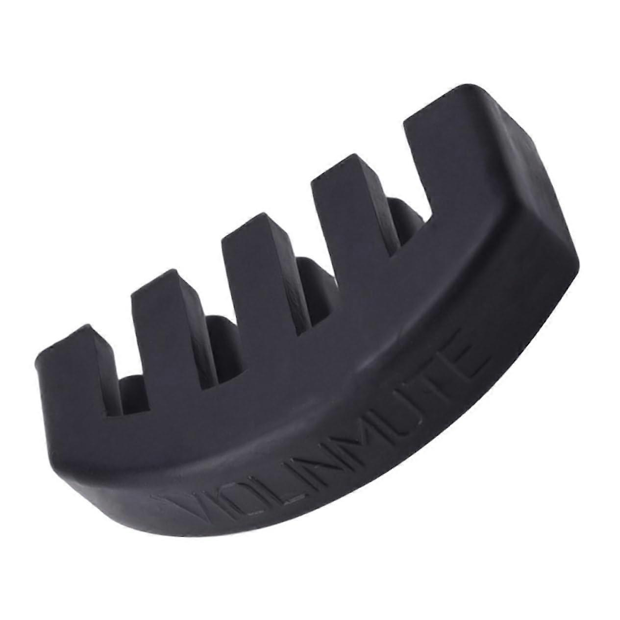 Rubber Violin Practice Mute and Portable Damper for Quiet Practice at Home or On the Go