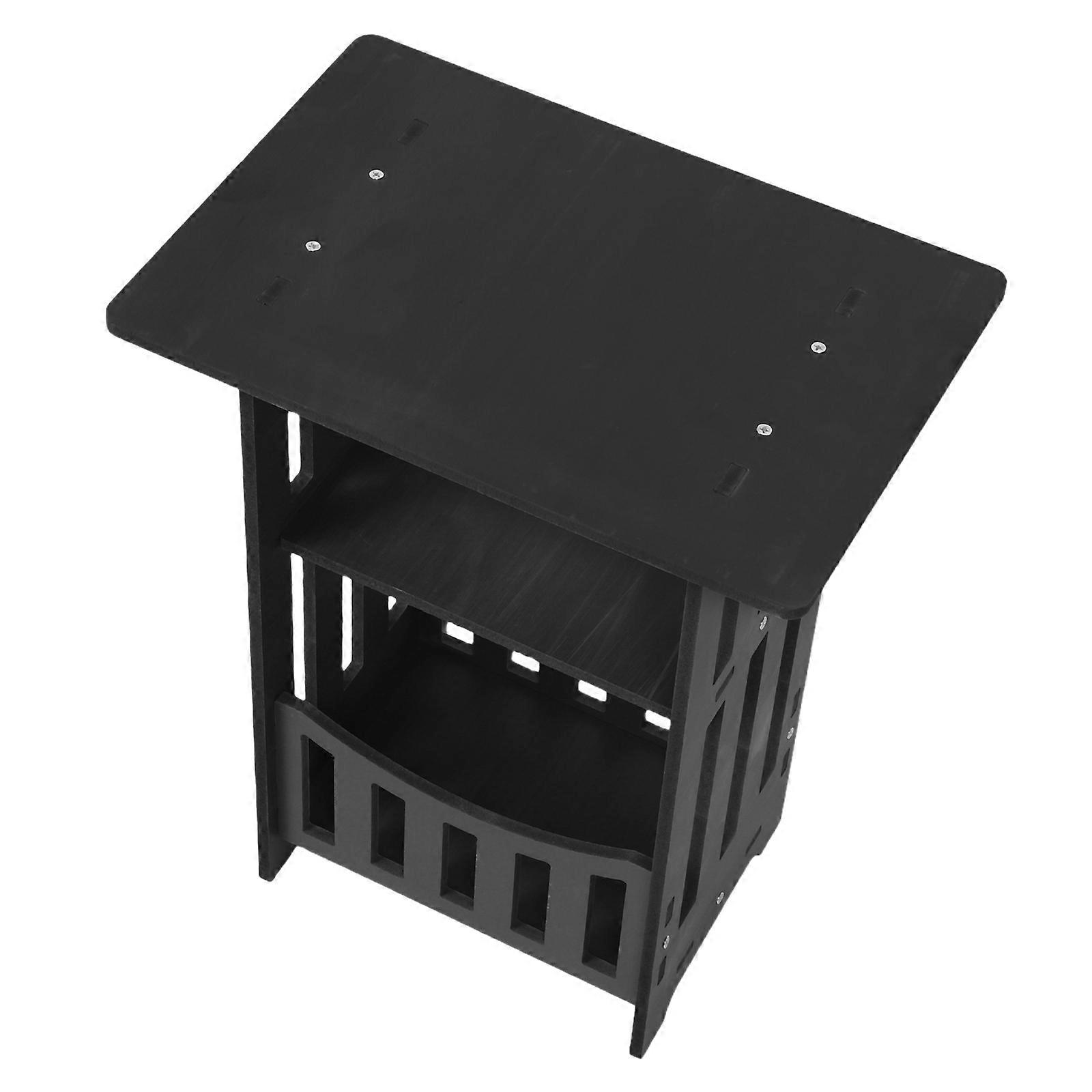 Here's a refined and engaging product description for your **Minimalist Nightstand with Storage Shelf**:
### **Minimalist Nightstand with Storage