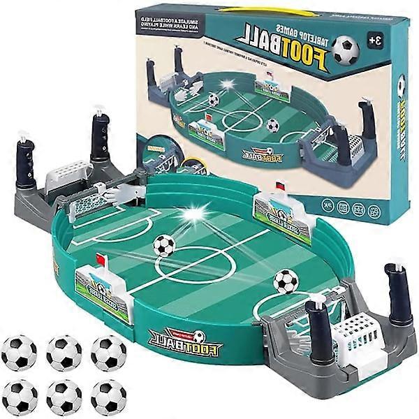Two-Player Football Game: Interactive Table Soccer Toy with Balls and Board. A