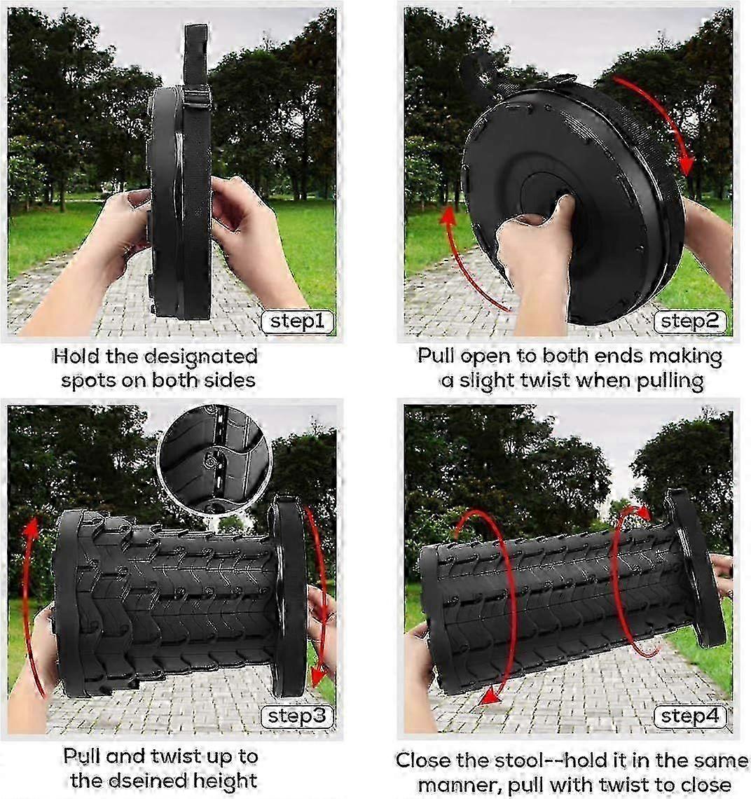 2025 Latest Model 2023 Upgraded-portable Collapsible Folding Stool, Retractable