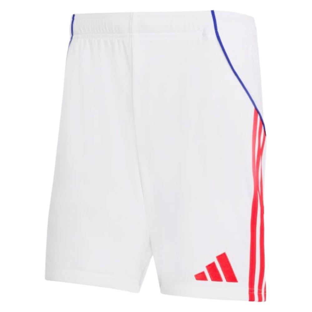 2025-2026 Olympique Lyon Home Shorts (White)