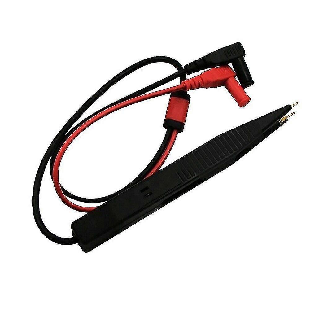 Capacitance Test Pen Precision Patch Test Pen Tweezers Patch Chip Test Clip. (black)(1pcs)