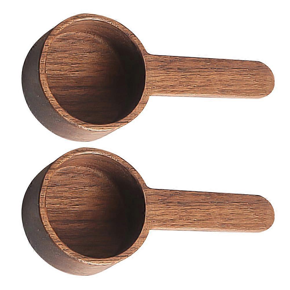 Wooden Coffee Spoons Set Multi Functional Scoops for Coffee, Tea, Sugar & Spices Easy to Clean Natural Home Accessory